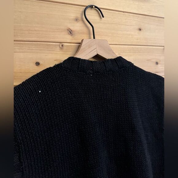 Vintage Croft & Barrow Size XLarge Novelty Ugly Christmas Knit Button Vest - Picture 10 of 11